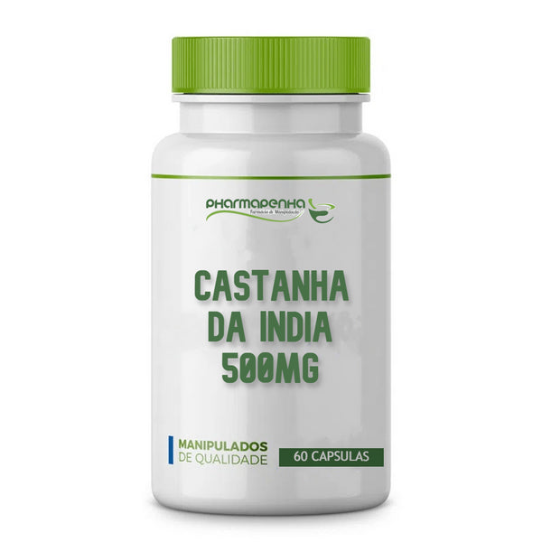 Castanha da Índia 500mg 60 Cápsulas